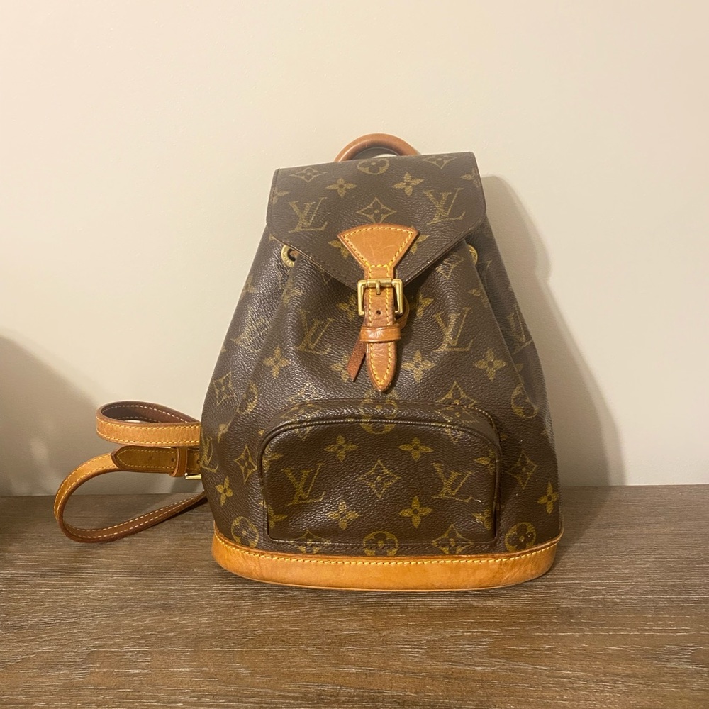 Authentic Louis Vuitton Montsouris backpack